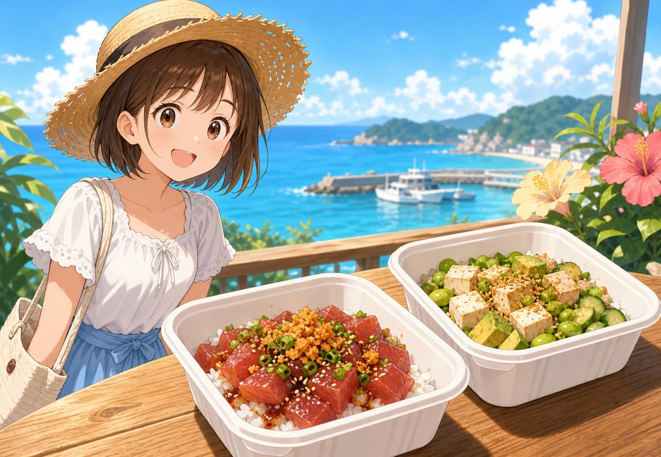 【下田市】マイマイ通りにポキ専門店「LOCO BOWLS」｜ハワイ料理・アサイーボウル、朝食展開も