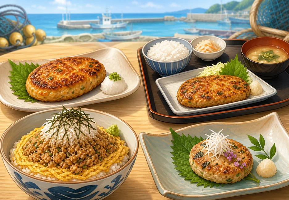 館山のご当地グルメ「館山さんが」食べ比べ4店｜波奈総本店・館山なぎさ食堂・とまや食堂・鮨匠なか川